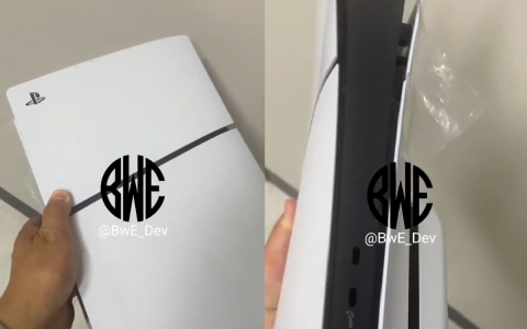PS5 Slim 主机影片看起来真的更薄了，光盘机传可拆卸