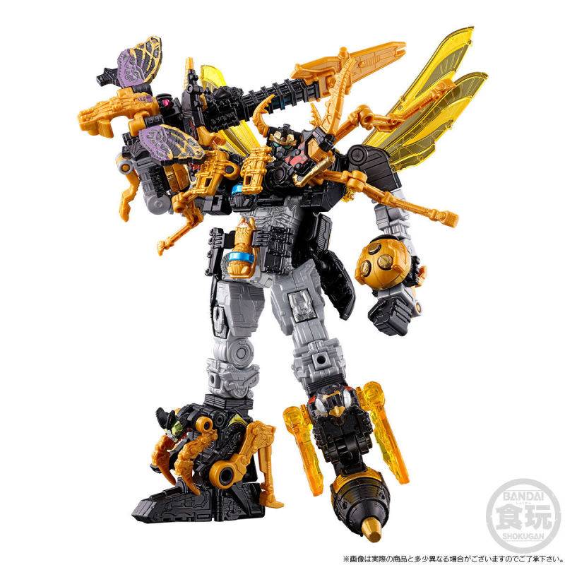 MINIPLA'王样战队君王者 守护神合体PB 君王者ZERO'漆黑的人造守护神现身!