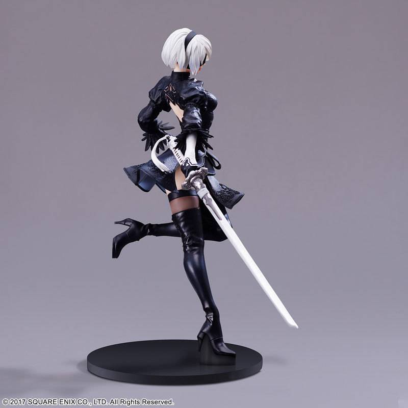 SQUARE ENIX 全新平价 PVC 完成品'FORM-ISM'发表 首款商品推出《尼尔：自动人形》主角 2B！