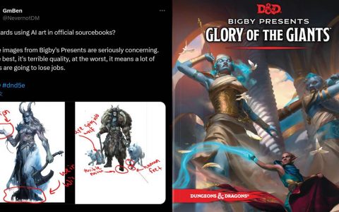 《龙与地下城》官方书有“AI”创作？ 玩家不满抵制 威世智紧急道歉确定修改