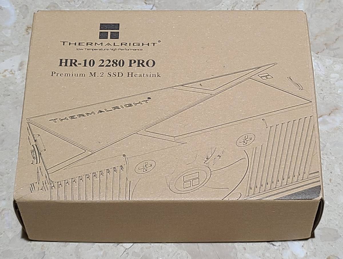 Thermalright （索摩乐） HR-10 2280 PRO M.2 2280 SSD 主动式散热器简测