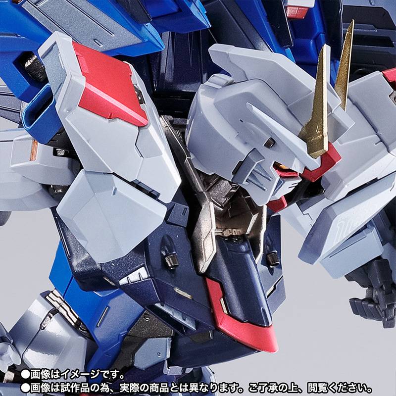 冰雪般的冷调新配色『METAL BUILD 自由钢弹 CONCEPT 2 SNOW SPARKLE Ver.』 商品全貌公开！