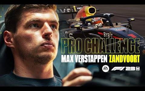 MAX VERSTAPPEN号召玩家通过 EA SPORTS《F1 23》挑战圈速纪录
