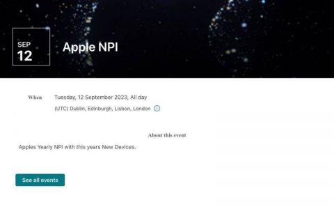 苹果将于9月12日推出iPhone 15 Pro和升级版Apple Watch Ultra手表