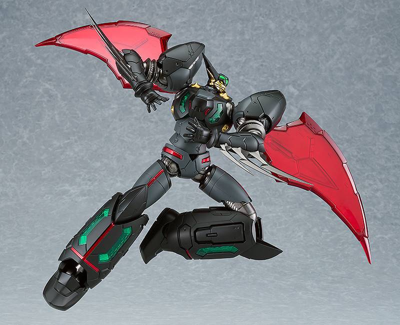 GSC组装模型『MODEROID 真盖特机器人TARAK』发表 延续 RIOBOT 版帅气体态的漆黑身影！