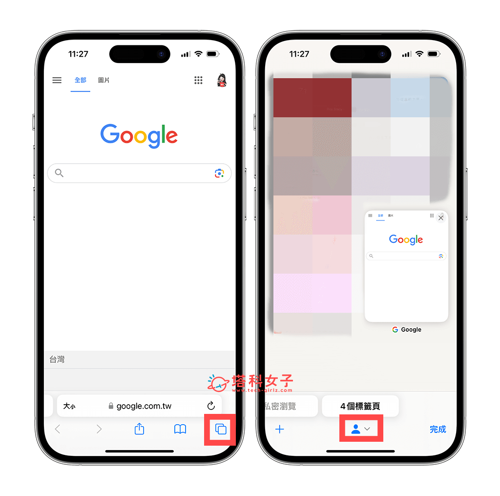 iPhone Safari 主题类别切换