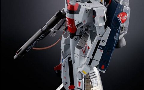 DX超合金'超时空要塞剧场版 VF-1S 攻击女武神（一条辉机） 机械内构版'展现帅气内部机械构造！