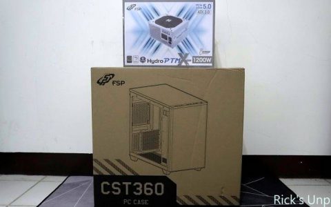 【开箱】能塞下4090的MATX机壳与白色短电源 | FSP CST360 WHITE & FSP Hydro PTM X PRO 1200W