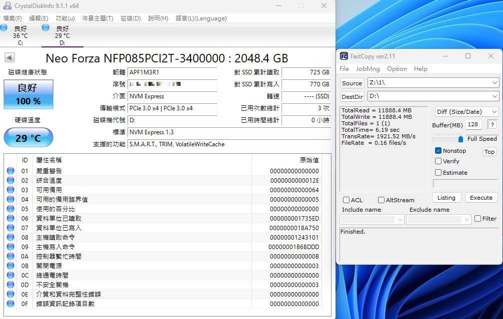 凌航Neo Forza NFP085 M.2 SSD固态硬盘-价格亲民的2TB大容量储存，还有五年保固免烦恼
