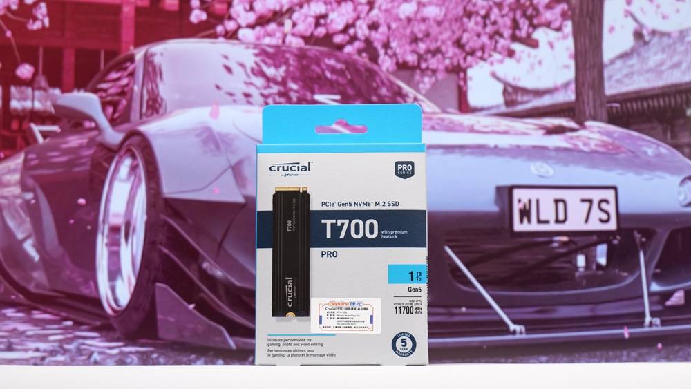 主板有 PCIe Gen5 接口,很快但用不到? Micron Crucial T700 PCIe Gen5 NVMe M.2 SSD 参上