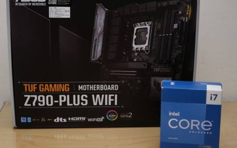 硬派 GAMING 风 TUF GAMING Z790-PLUS WIFI 开箱