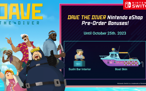 海洋冒险游戏《潜水员戴夫》10月26日登上Switch！