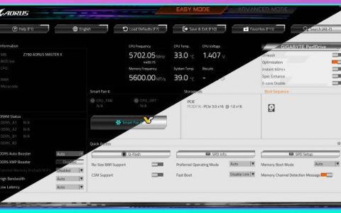 技嘉为600/700系列主板推出新BIOS UI