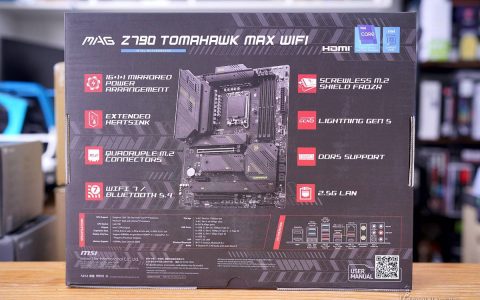 MSI MAG Z790 TOMAHAWK MAX WIFI 开箱