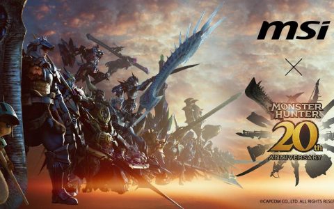 MSI 与 CAPCOM 庆祝《魔物猎人》20周年 打造限量版电竞产品