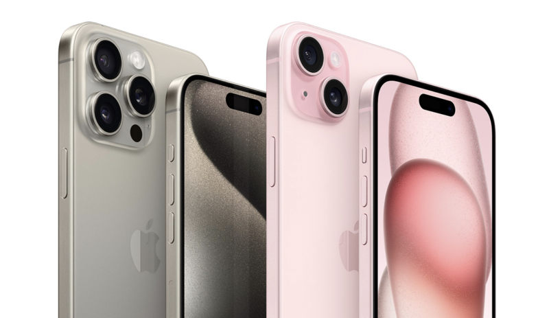 iPhone 15 换USB-C小亮点，可连接至外部显示器