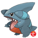 宝可梦 朱/紫 DLC「零之秘宝」《前篇：碧之假面》-北上乡宝可梦全图鉴：圆陆鲨