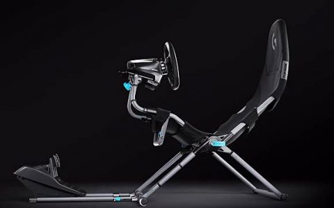 专为赛车游戏设计 Logitech Playseat Challenge X 可折叠座椅发布
