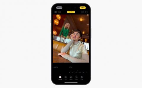 iOS 17 人像模式焦点控制使用教学，旧款机型也能轻松调整人像照片