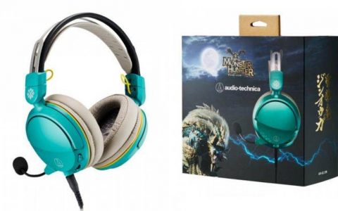 铁三角推出ATH-GDL3和ATH-GL3怪物猎人版游戏耳机