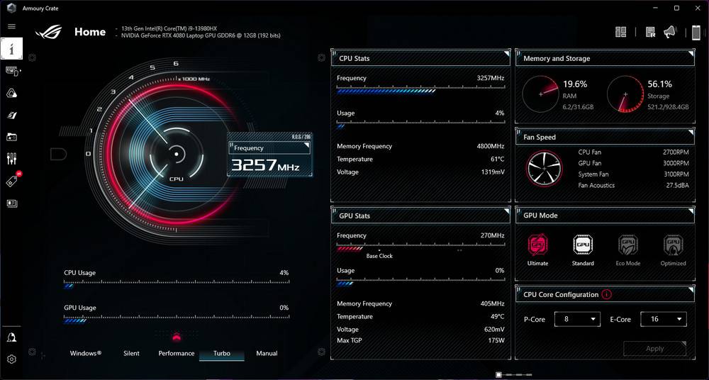我就是潮流！ ROG Strix Scar 16 （2023） G634 测试报告 / 超狂散热与面板的旗舰机