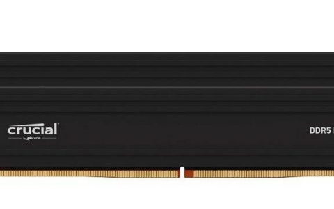 Crucial 英睿达推出 JEDEC 标准的 DDR5 6000MHz Pro 内存