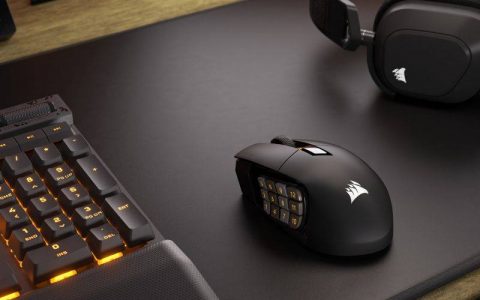 CORSAIR推出SCIMITAR ELITE MMO无线鼠标 