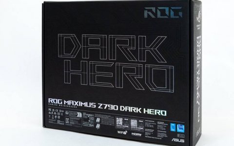 配备Wi-Fi 7、M.2支持PCIe 5.0，ASUS ROG Maximus Z790 Dark Hero开箱