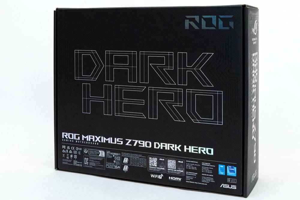 配备Wi-Fi 7、M.2支持PCIe 5.0，ASUS ROG Maximus Z790 Dark Hero开箱
