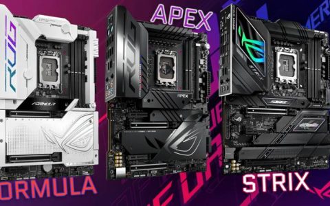 华硕ROG Maximus Z790 Formula和ROG Maximus Z790 APEX Encore主板曝光