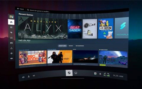 Valve正式发布SteamVR 2.0 引进Steam平台的新功能，提供更一致的使用体验