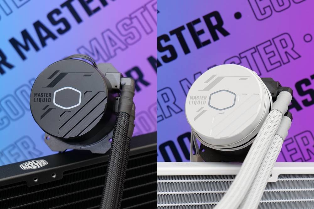经典 MasterLiquid Lite 系列水冷散热器再进化~ Cooler Master MasterLiquid 240L/360L CORE ARGB/White