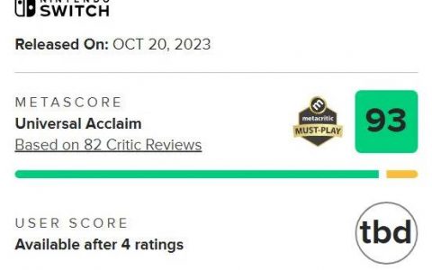 《超级马里欧兄弟 惊奇》今日发售！ 媒体评分解禁，均分93成任天堂今年第二高