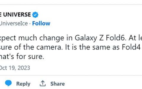 三星可能让 Galaxy Z Fold 6 变得更薄？ 但相机可能还是老样子？