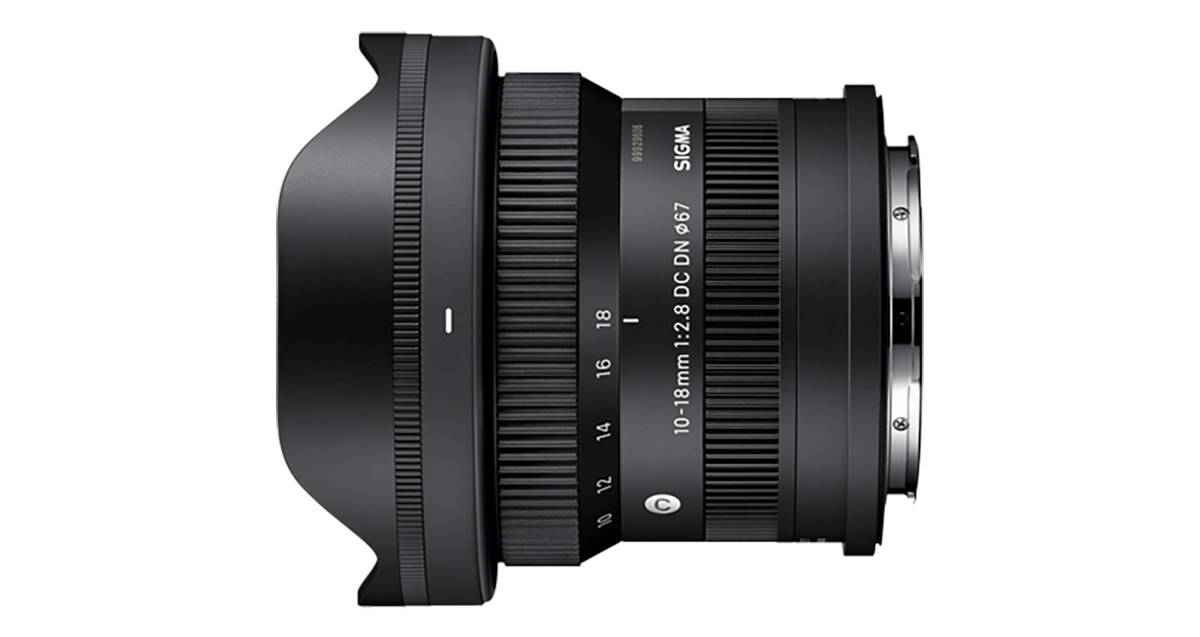 全球最轻巧！ SIGMA正式发布10-18mm F2.8 DC DN|Contemporary