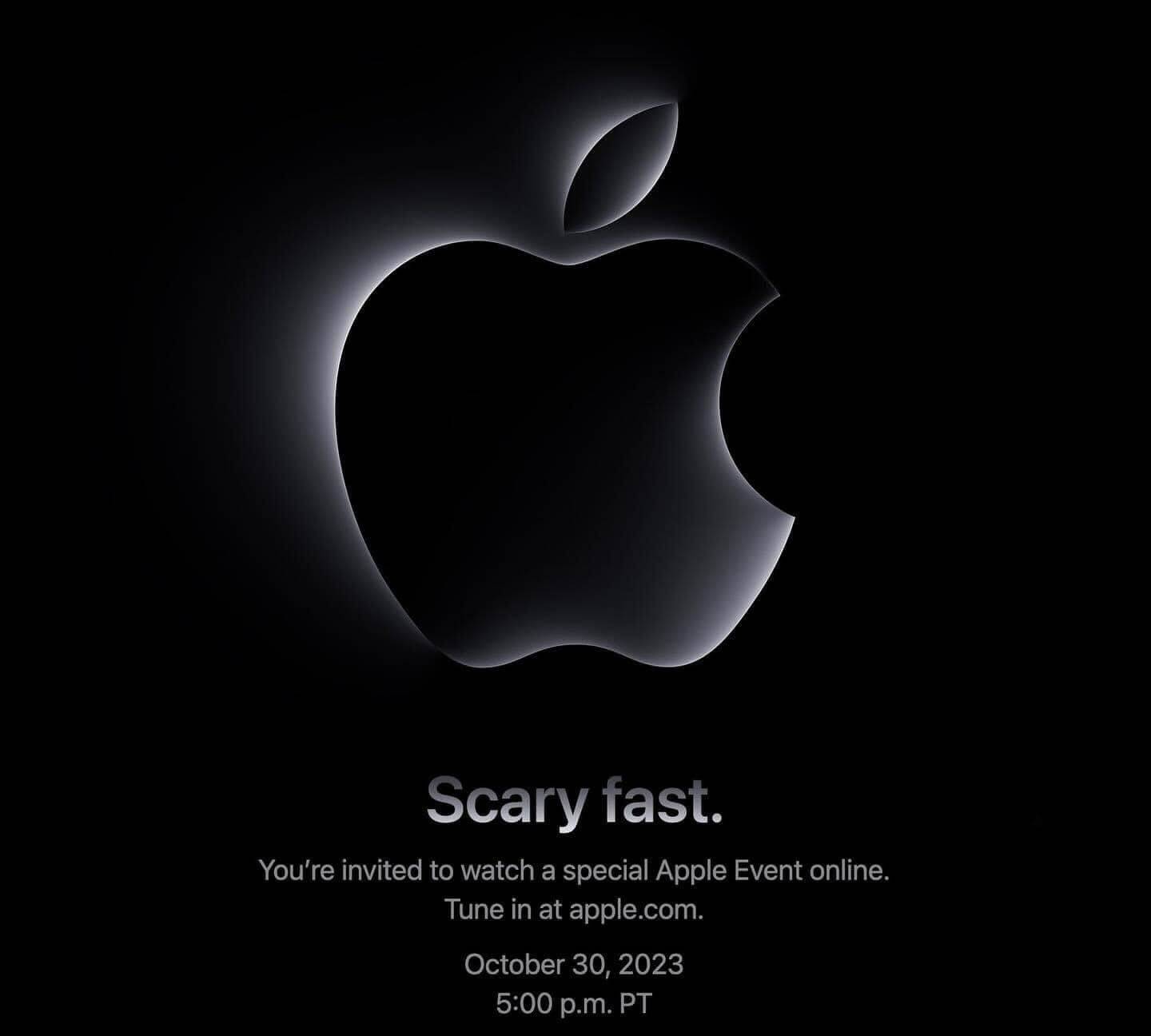 苹果第二场秋季发布会『 Scary Fast』将在 10 月 31 日早上 8 点登场！ 有望迎来全新的 iMac