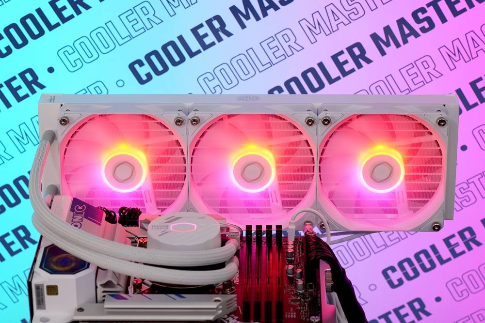 经典 MasterLiquid Lite 系列水冷散热器再进化~ Cooler Master MasterLiquid 240L/360L CORE ARGB/White