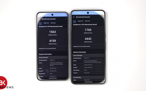 即使配备一样处理器，Pixel 8 实测效能还是比 Pixel 8 Pro 慢 11%，而且两台似乎都存在过热问题