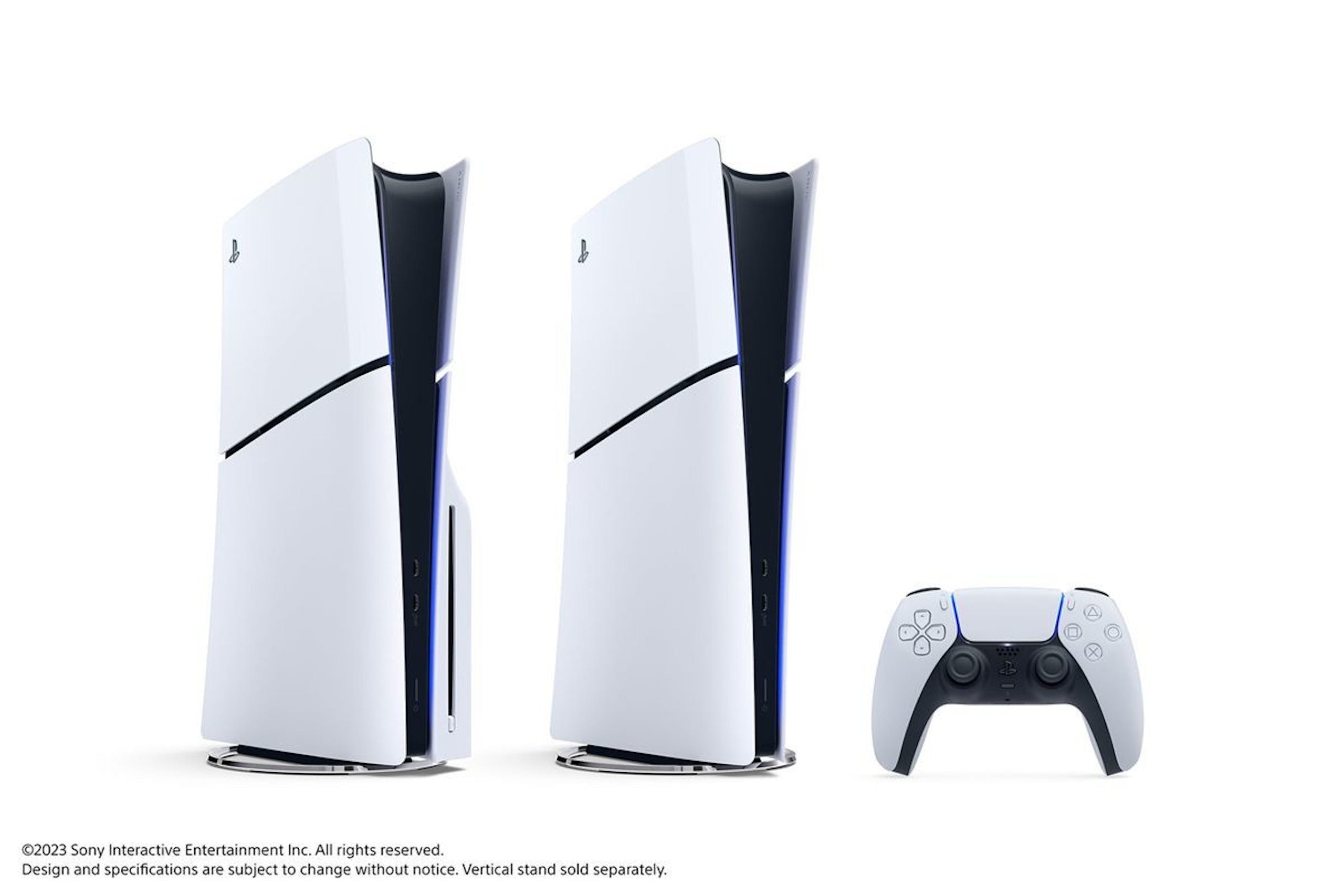 Sony 公布缩减30% 尺寸但处理器不变的新型 PlayStation 5 ，数字版可选购光驱、内建储存提升至 1TB 、正面为双 USB Type-C