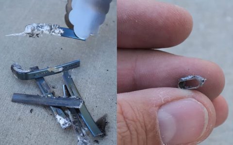 苹果iPhone 15 Pro钛金属含量有多少？ 有人用熔炉火烧实测