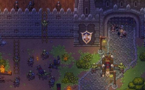 致敬古典 RPG 点阵画风 MMO《Drakantos》Steam 近期免费推出