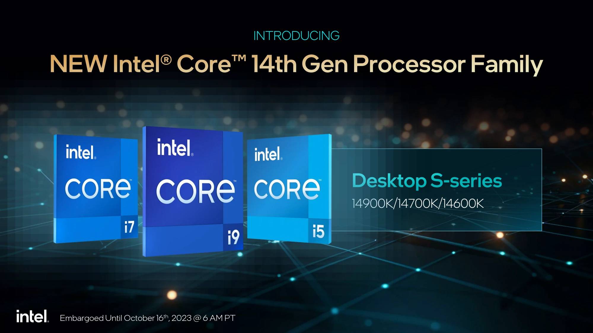 官方资料解析！INTEL 正式推出14 代Raptor Lake-S Refresh 桌上型处理器