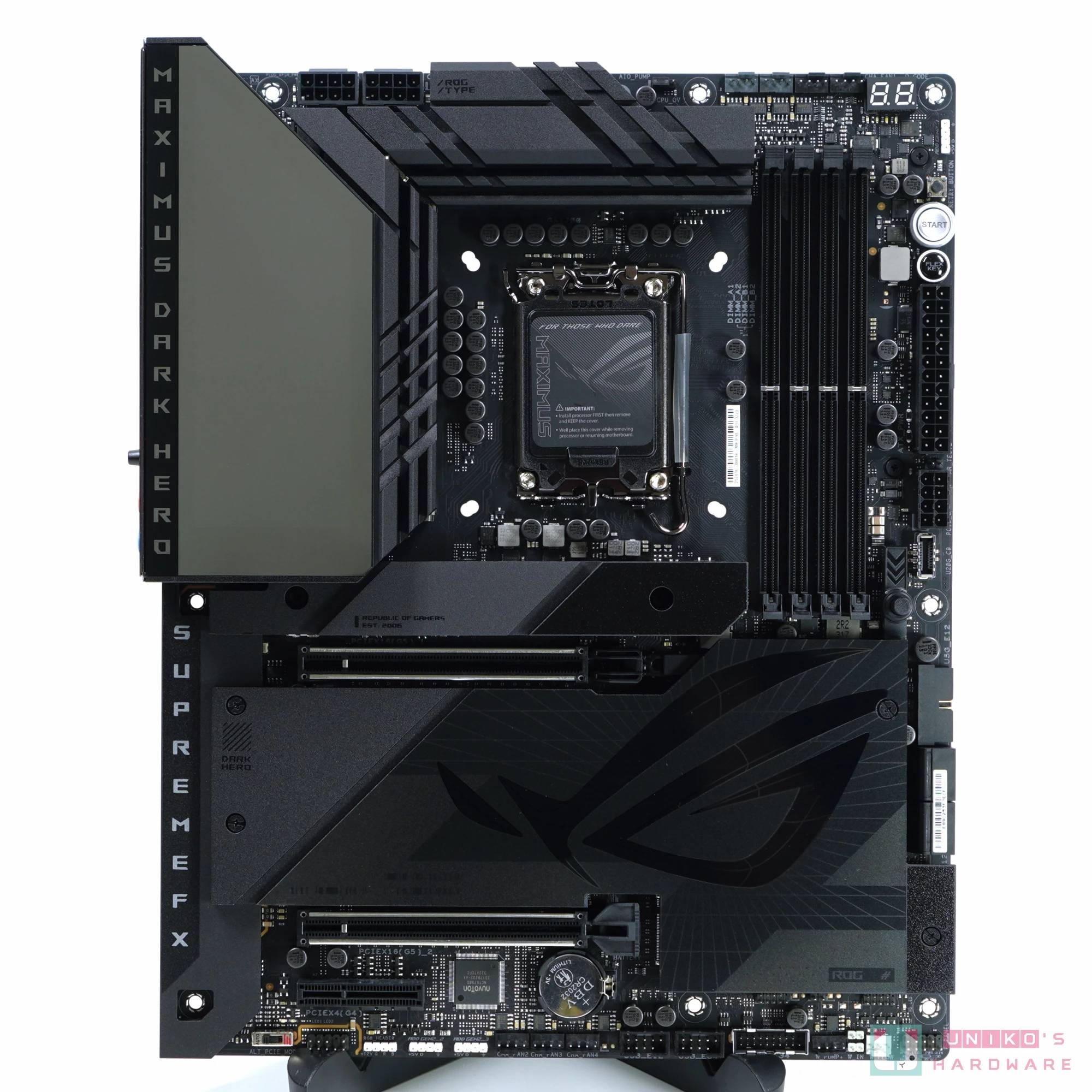 ROG MAXIMUS Z790 DARK HERO 主板开箱评测