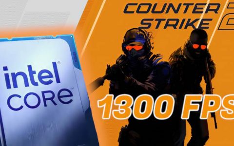 Intel Core i9-14900K CPU在8GHz超频下以超过1300FPS的速度执行CS2