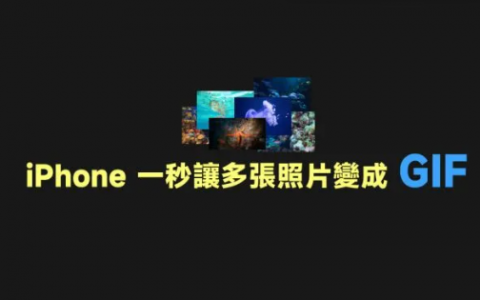 iPhone如何制作自动播放照片？多张照片变成GIF教学