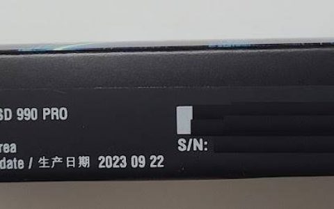 Samsung 990 PRO M.2 NVMe 2280 4TB SSD 效能简测