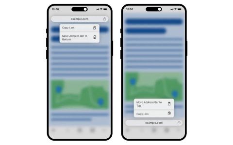 iOS 版 Chrome 正式增加移动导航栏选项，可以把它放到屏幕底部了