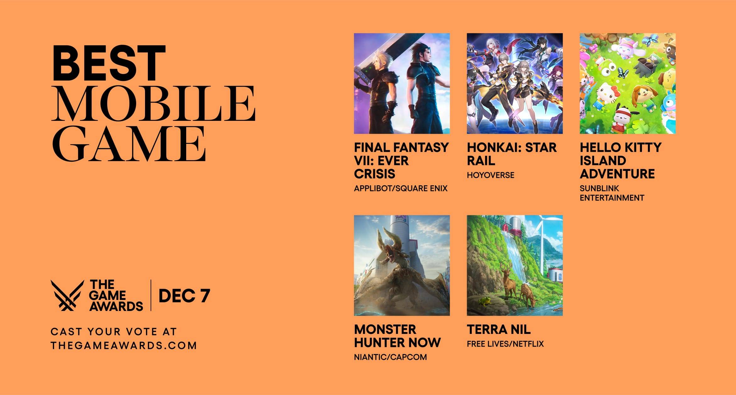 The Game Awards 2023提名名单公开！《Baldur’s Gate 3》与《Alan Wake 2》各获得8项提名！