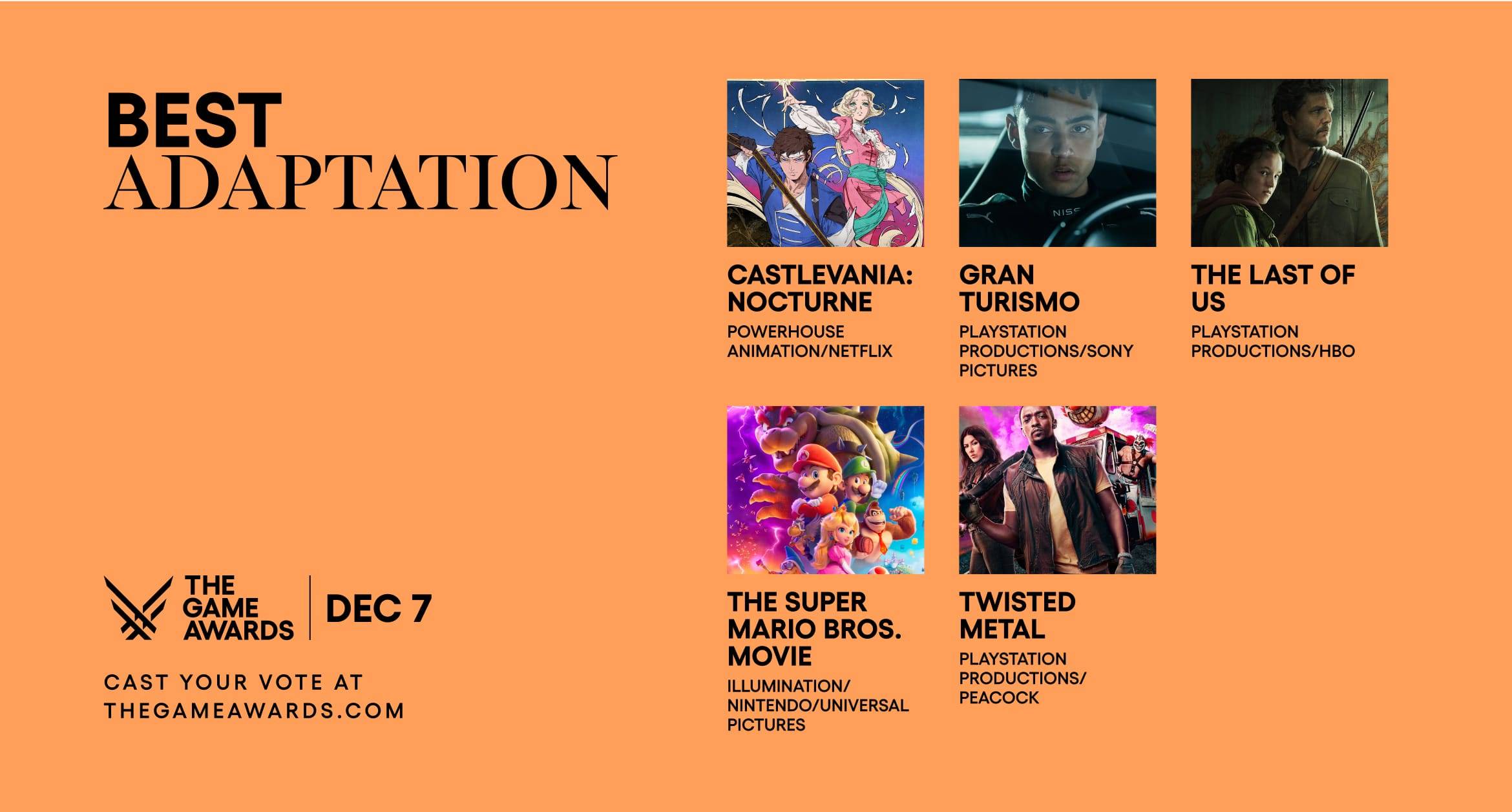 The Game Awards 2023提名名单公开！《Baldur’s Gate 3》与《Alan Wake 2》各获得8项提名！