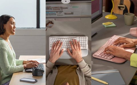 Logitech全新推出Wave Keys人体工学键盘，告别酸痛、职享放松